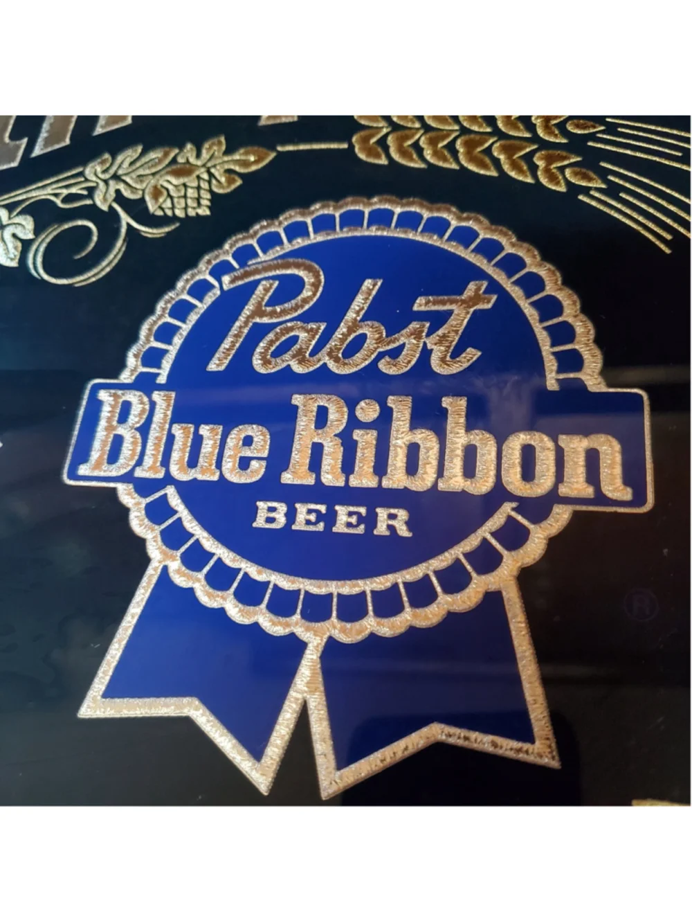 Vintage Pabst Beer Sign Wall Art Mirror